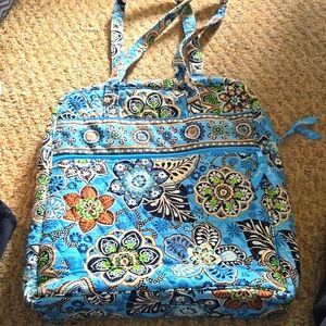 Vera Bradley Bali Blue shoulder bag - Beautiful Blue Retired Print